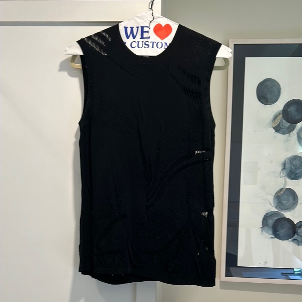 COS Black Set (Sleeveless Tank Top and Pants)